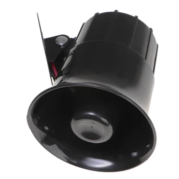 

12V Loud Air Horn Siren 6 Sounds Tone Warning Alarm For Car Boat Van Truck