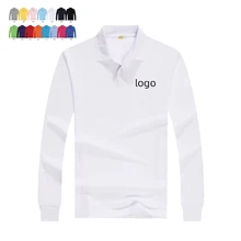 Рабочая одежда, рубашка на заказ, рубашка поло с длинными рукавами, рубашка с принтом логотипа, выполненная на заказ, рубашки для культуры, рабочая одежда на заказ, wo