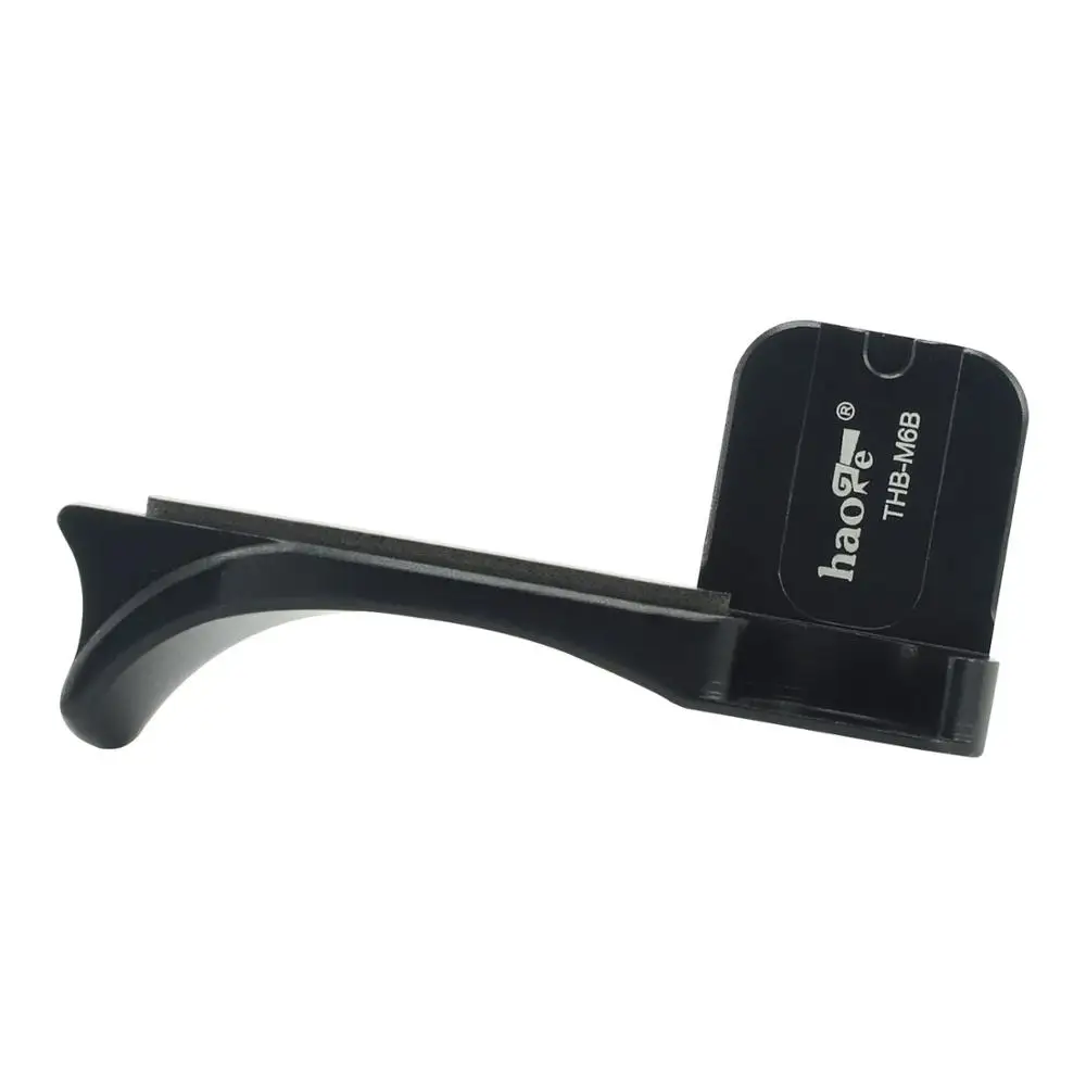 Prendedor de Mão Haoge de Metal Quente de Dedo para Descanso para Leica Estrutura de Mão Sapato Embutido Câmera Preta m2 m3 m6 m7 - Image 4