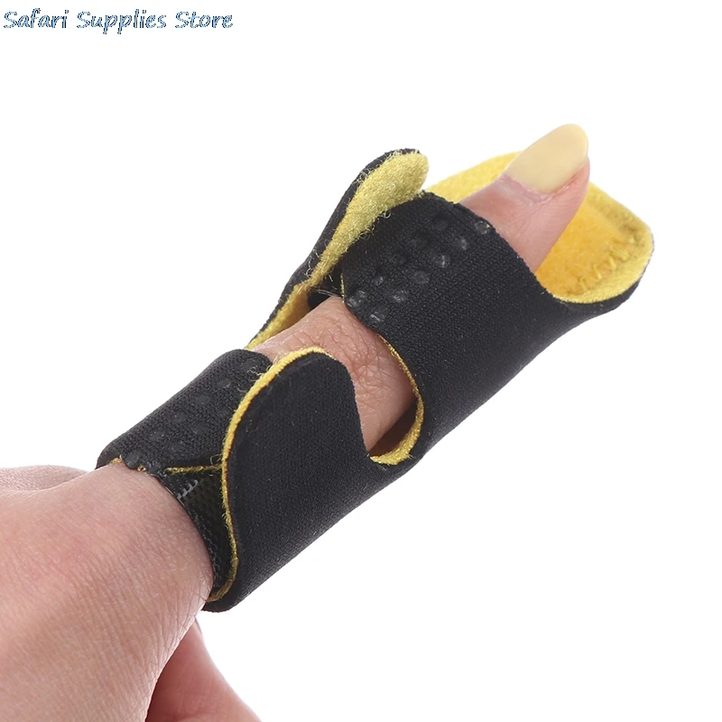 Aluminum Finger Splint Fracture Protection Brace Corrector Support With Bandage
