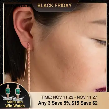 

925 Silver Earrings Gold Filled Jewelry Handmade Tassel Pendant Charm Jewelry Pendientes Boho Earrings For Women