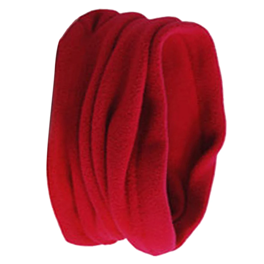 Neckwarmer Thermal Polar Fleece Snood Scraf Motorbike Cycling Riding Mens Ladies  26 x 30 cm