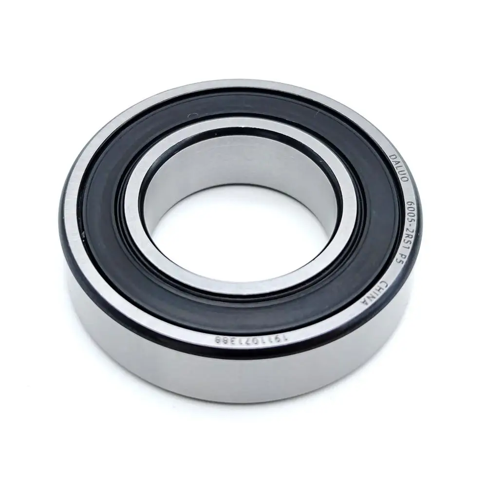 1 шт. 6005 2RS1 P5 25X47X12 DALUO подшипник 6005RS 2RS ABEC 5 однорядные Глубокие шаровые