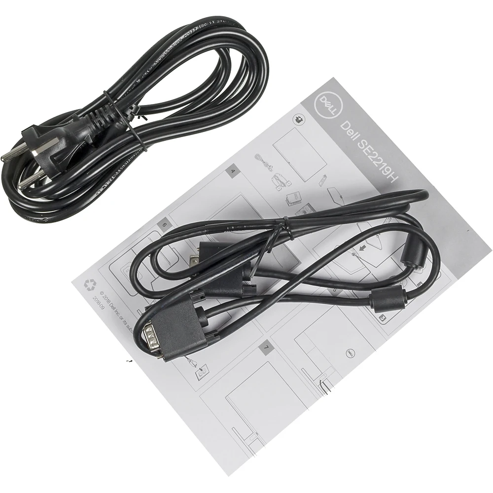 Монитор Dell 21.5" SE2219H черный IPS LED 8ms 16:9 HDMI Mat 1000:1 250cd