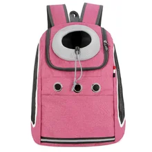 Дорожная сумка Видимый походный Кемпинг щенок рюкзак для питомца регулируемый ремень большая собака кошка переноска Вентиляционное пространство капсула шнурок