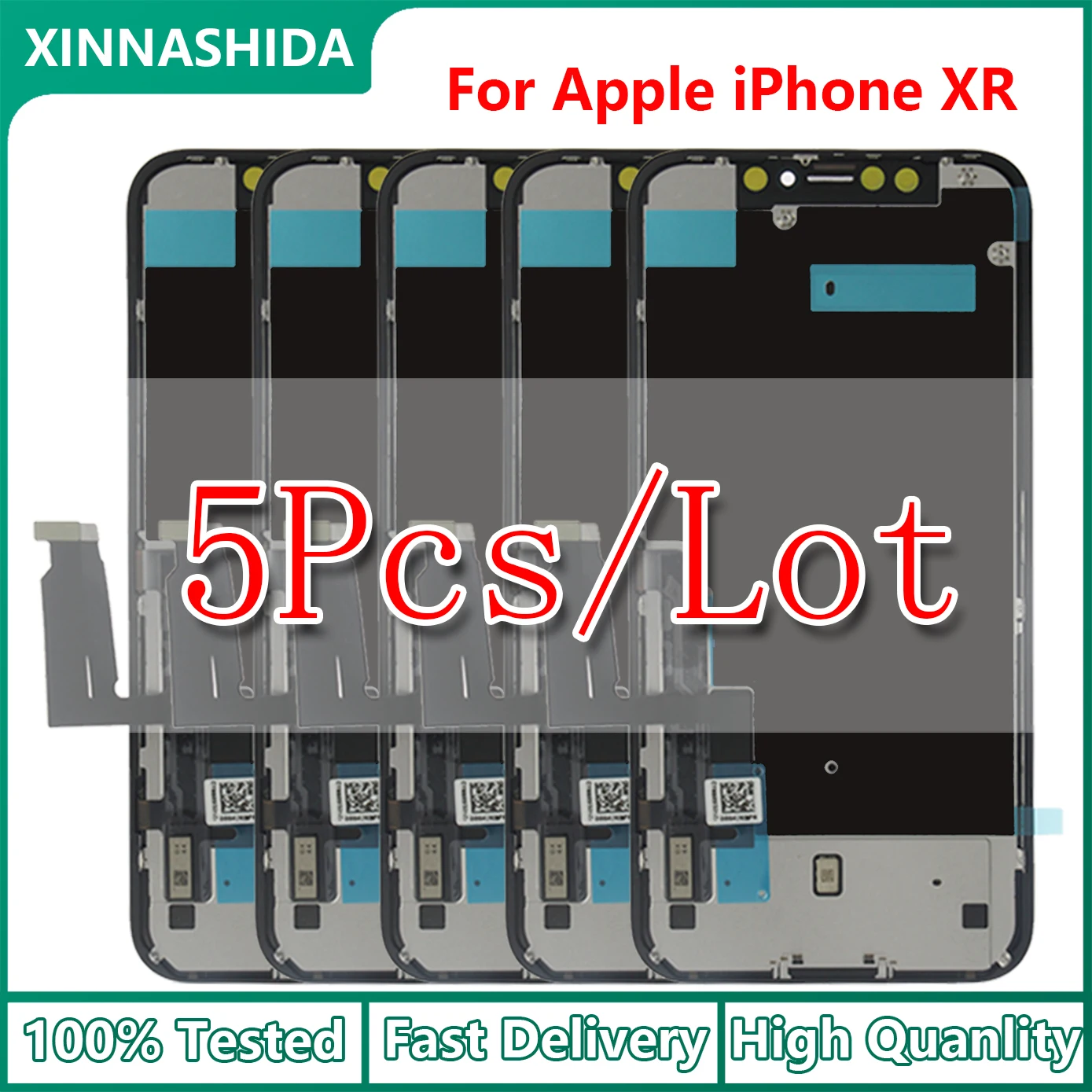 5 шт./лот для iphone X OLED XS/XR TFT с 3D ЖК-дисплеем сенсорный экран дигитайзер в сборе
