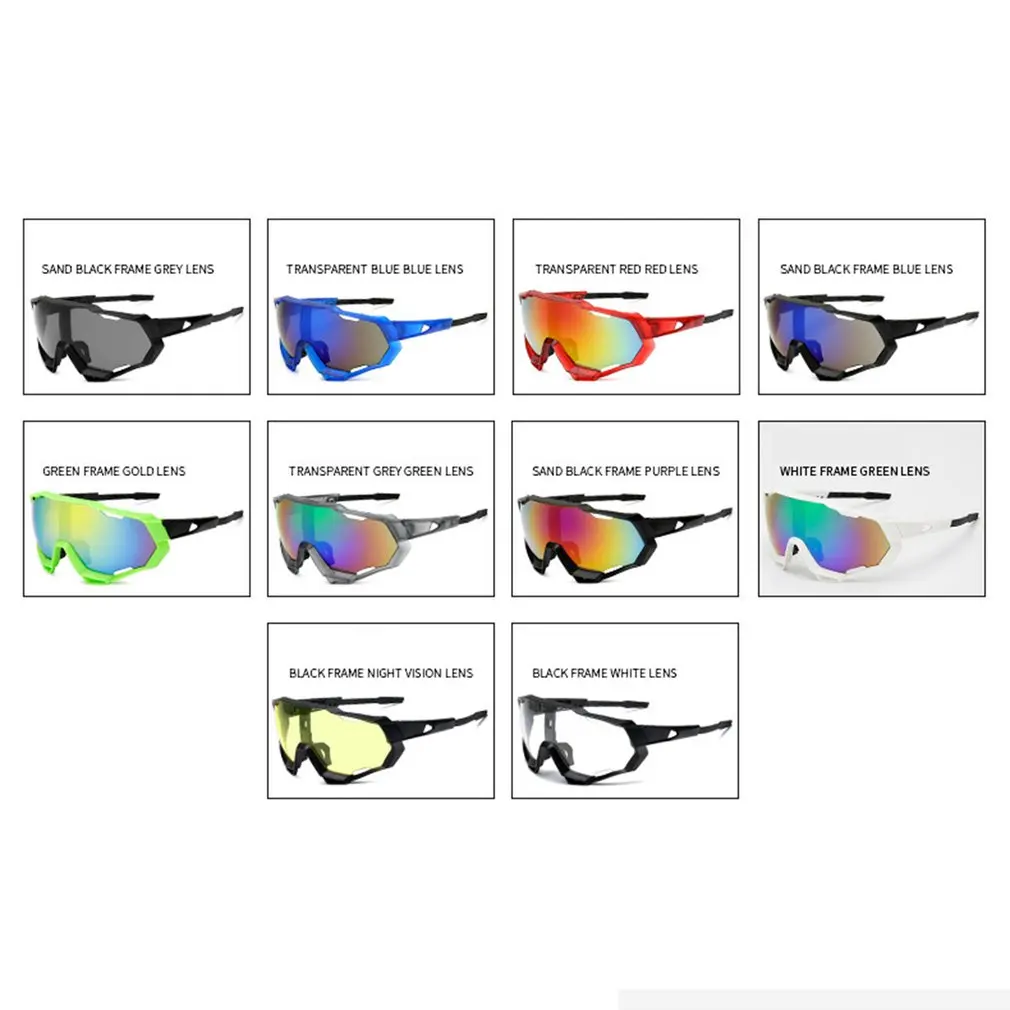 Sports Sunglasses Men Women Bicycle Glasses UV Protection Polarized Lenses Cycling Ultra Lightweight Eyewear Bike Sun Glasses