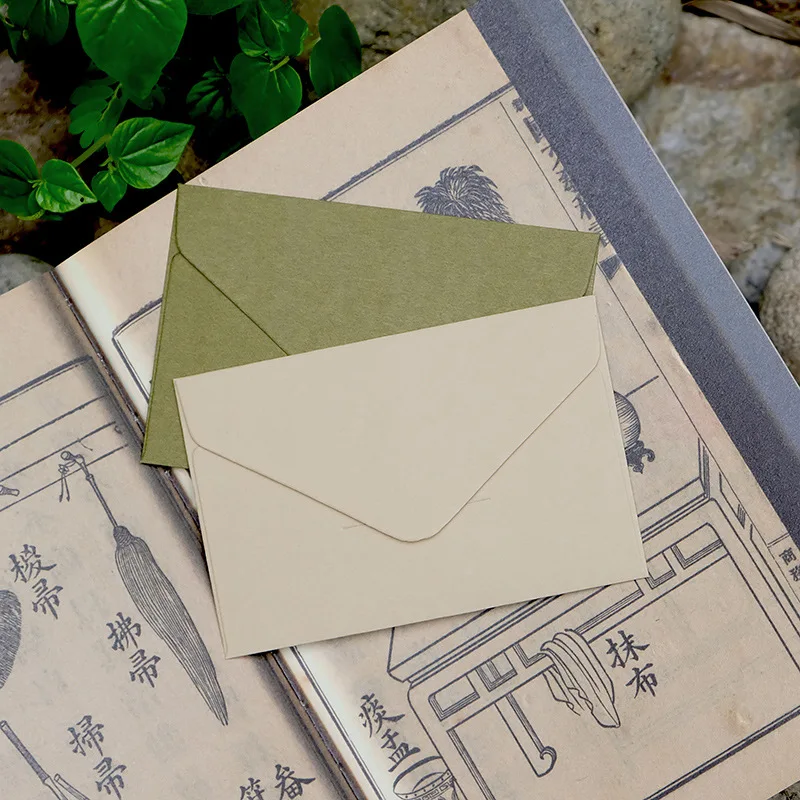 40pcs/lot Colorful Envelopes Paper Retro Blank Mini Paper Envelopes Wedding Party Invitation Greeting Cards Gift
