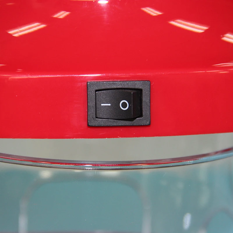 Household Mini Popcorn Maker Machine Non-Stick Electric Automatic Popcorn Cooker Tools Red