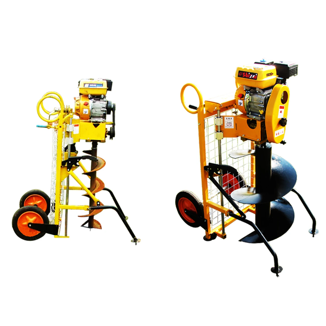 Посадки электрический полюс строгания rigsEarth Бур/копатель/Гусеница землеройной