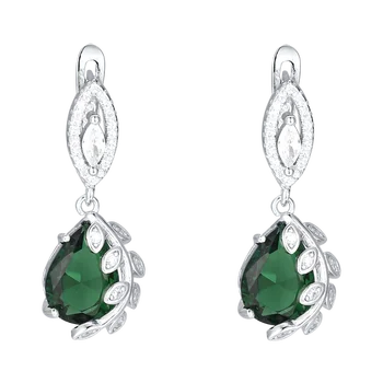 

Fahmi 2020 New Popular 100% 925 Sterling Silver Gold Earrings5-9 High Quality Original Jewellery For Women Party Wedding Gift