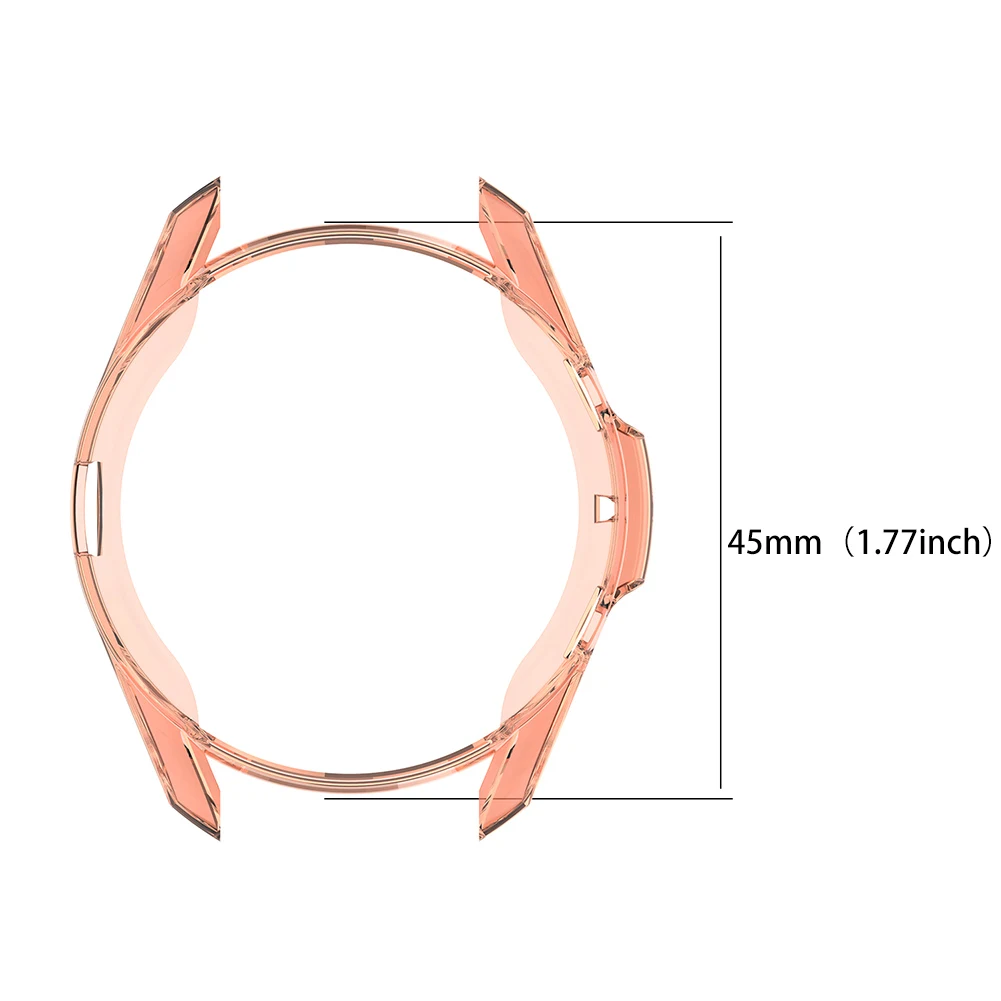 Защитный чехол из ТПУ рамка для Samsung Galaxy Watch3 lte 41 мм 45 Защитное стекло экрана SM