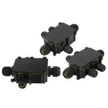 IP68 Пластиковая распределительная коробка 4 м Подводное соединение проводки коробки T100 450VAC 24A UL94V-2