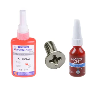

10ml 243 50ml K-0262 Liquid Glue Adhesive Removable Sealant Thread Super Glue For Metal Surfaces And Screw Home Improvement