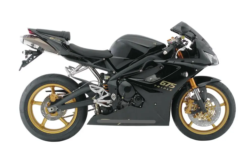 Color 1 Мотоцикл обтекатель комплект Кузов ABS литья под давлением для Triumph 675 2006 2007 - Цвет: Color 1