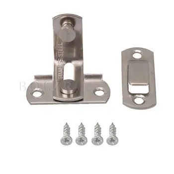 

BQLZR Home Improvement 90 Degree Sliding Door Latch Barrel Bolt Small Lock