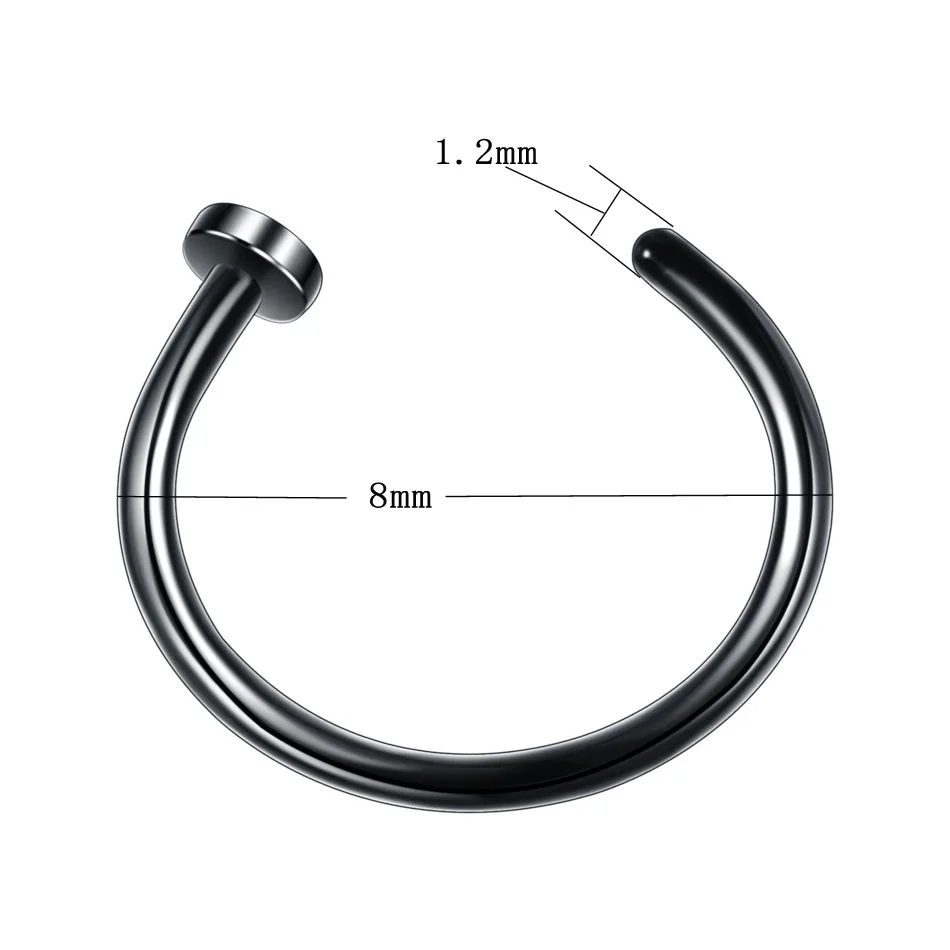 Piercing Jewelry 1pc Fake Nose Ring Lip Ring C Clip Lip Piercing Burun Hoop Women Neuspiercing Body Earrings Sexuality