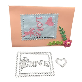 

Love Cupid DIY Embossing Cutting Dies Mold for Paper Card Making Stencil Scrapbooking MSU88
