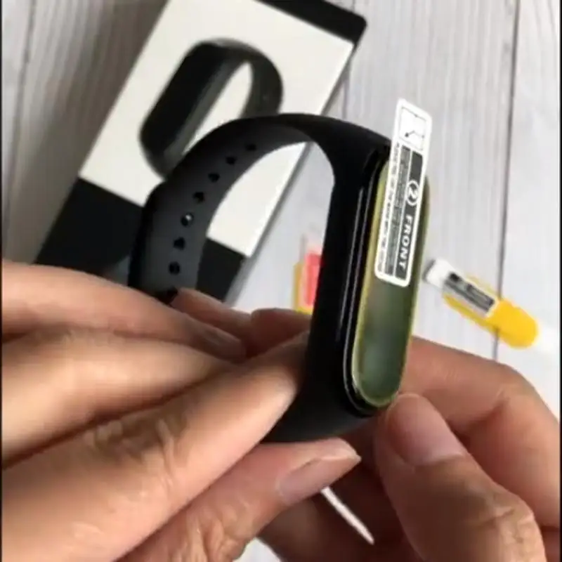 

5Pcs/Pack Cover HD Transparent Screen Protector Avoid Stains Reduce Fingerprints Film Anti Scratch Case For Xiaomi Mi Band 3 4