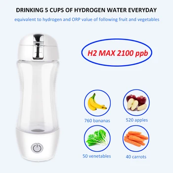 

Max 2100ppb hydrogen SPE Technology PEM Ion Membrane Super Water Hydrogen Ionizer Hydrogen Generator Water