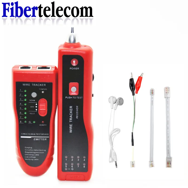 Кабельный тестер горячая Распродажа Cat5 Cat6 RJ11 RJ45 телефонный провод трекер тонер