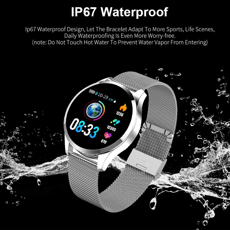 

Bluetooth Q9 Smart Watch Waterproof Message call reminder Smartwatch men Heart Rate monitor Fitness Tracker Android IOS Phone