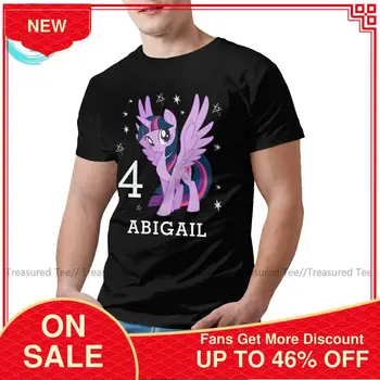 

Pony T Shirt My Little Pony T-Shirt Mens Casual Tee Shirt Funny Short-Sleeve 4xl Cotton Graphic Tshirt