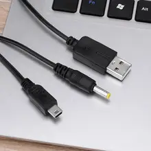 1,2 м новейшее зарядное устройство 2 в 1 USB зарядный кабель для передачи данных для sony psp 2000 3000 игровая консоль игровые аксессуары