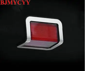 

BJMYCYY car accessories interior Tail Trunk box cover Warning Lamp frame trim sequins for Mercedes Benz E class W213 e200l 2016