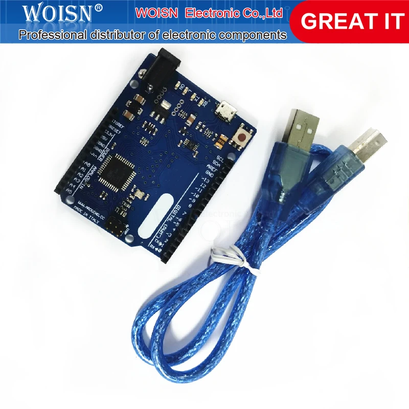 Leonardo Atmega32u4 R3 Microcontrollore Scheda di Sviluppo con Il Cavo Usb Compatibile per For Arduino Fai da Te Starter Kit | Электронные