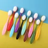 10pcs Colorful Ink Brush Smooth Blending Brushes Drawing Painting Flat Brushes Kit For DIY Scrapbooking Cards Making Ink Tools 2