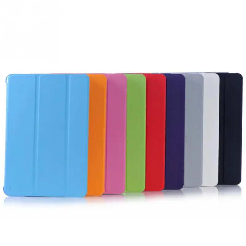 Slim Carteira Stand Case para Ipad Air Ipad Air Smart Auto-sono Capa Protetora A1566 A1567 Pvc 97 - Imagem 2