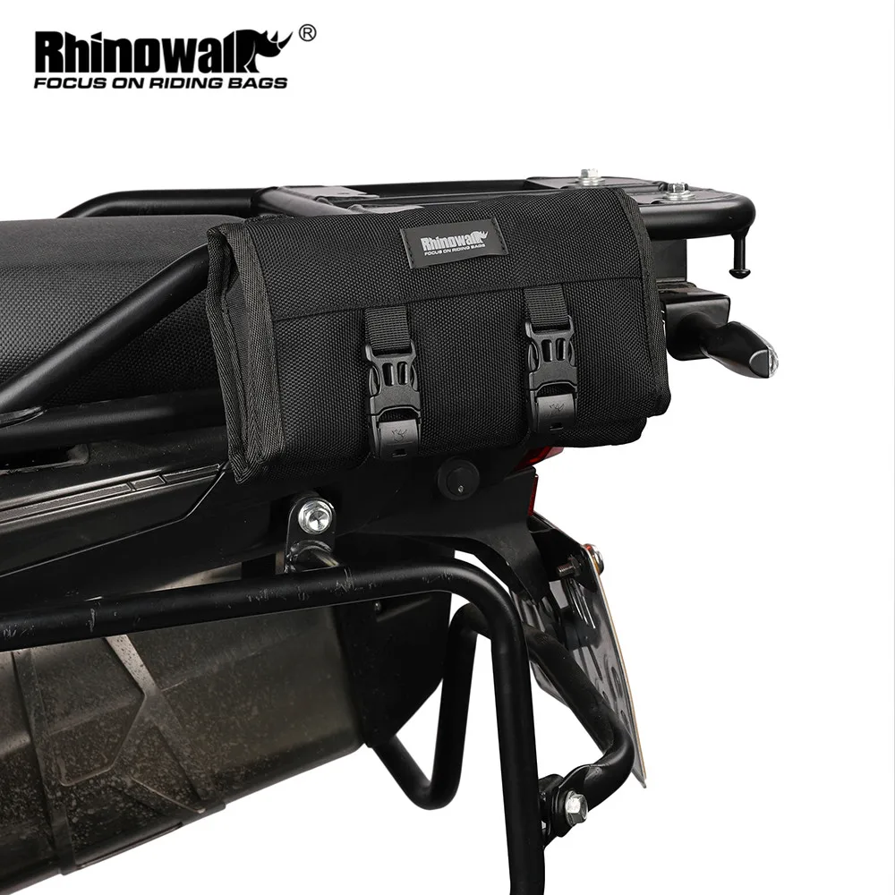 Vrijgevig Samengesteld sirene Rhinowalk Motorfiets Gereedschap Roll Tas Draagbare Zadeltas Reparatie Kit  Storage Bag Outdoor Grote Capaciteit Side Tail Gereedschapstas| | -  AliExpress