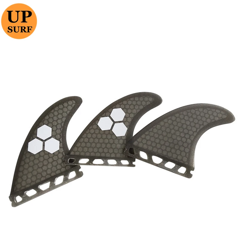 Upsurf prancha quilhas de Fibreglass Honeycomb Fin Single Tabs Fins M/UK2.1 Surfboard Fins in Surfing