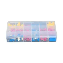 

Practical Wire Connector Convenient Durable Insulated Terminal Cold Pressed Terminal 175Pcs