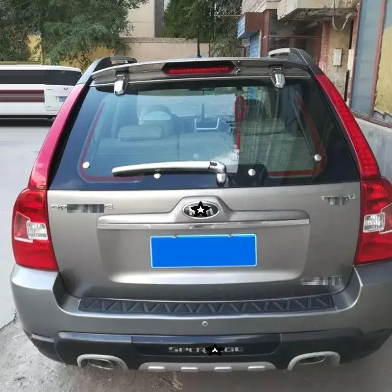 Декоративные автомобильные обновленные персонализированные молдинги Модификация аксессуары модифицированные Спойлеры крыльев 08 09 10 для Kia Sportage - Цвет: Number 3