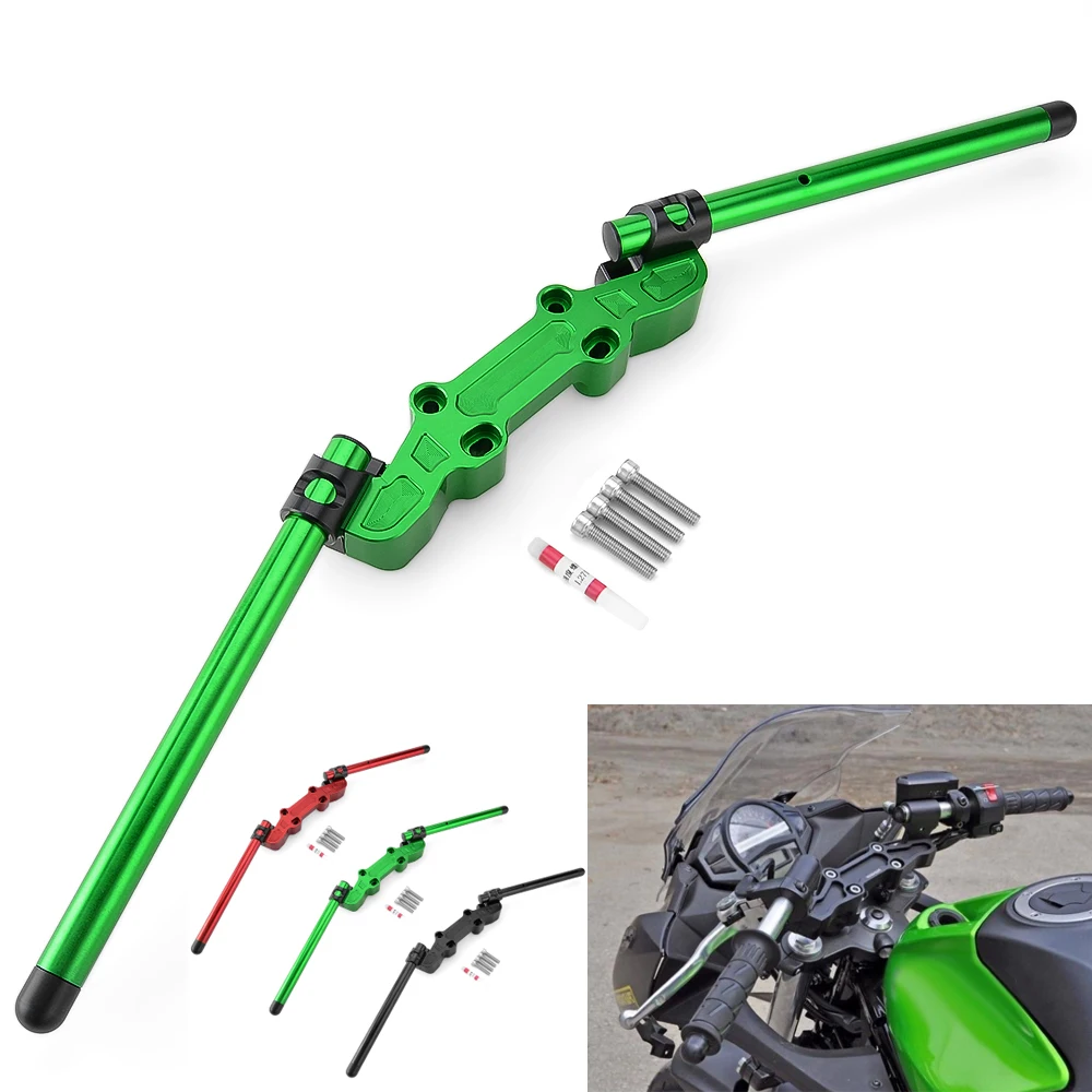 Клип на Ons руль для Kawasaki Ninja 650 650F 2006 2016 ABS 2013 650R 2011|Руль велосипеда| |