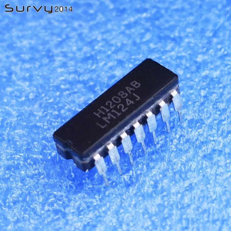 

1pcs / 5pcs LM124J 14-pin Low Power Quad Operational Amplifier Brand New Electronic Product Compatible Board Accessories