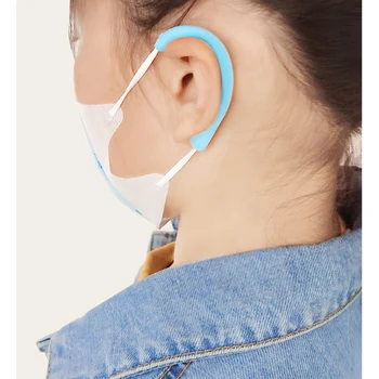 

10pcs Earcap Pain Relief Tools Silicone Mask Earcap Universal Small Soft Ear Protective Cover For Adult Kid
