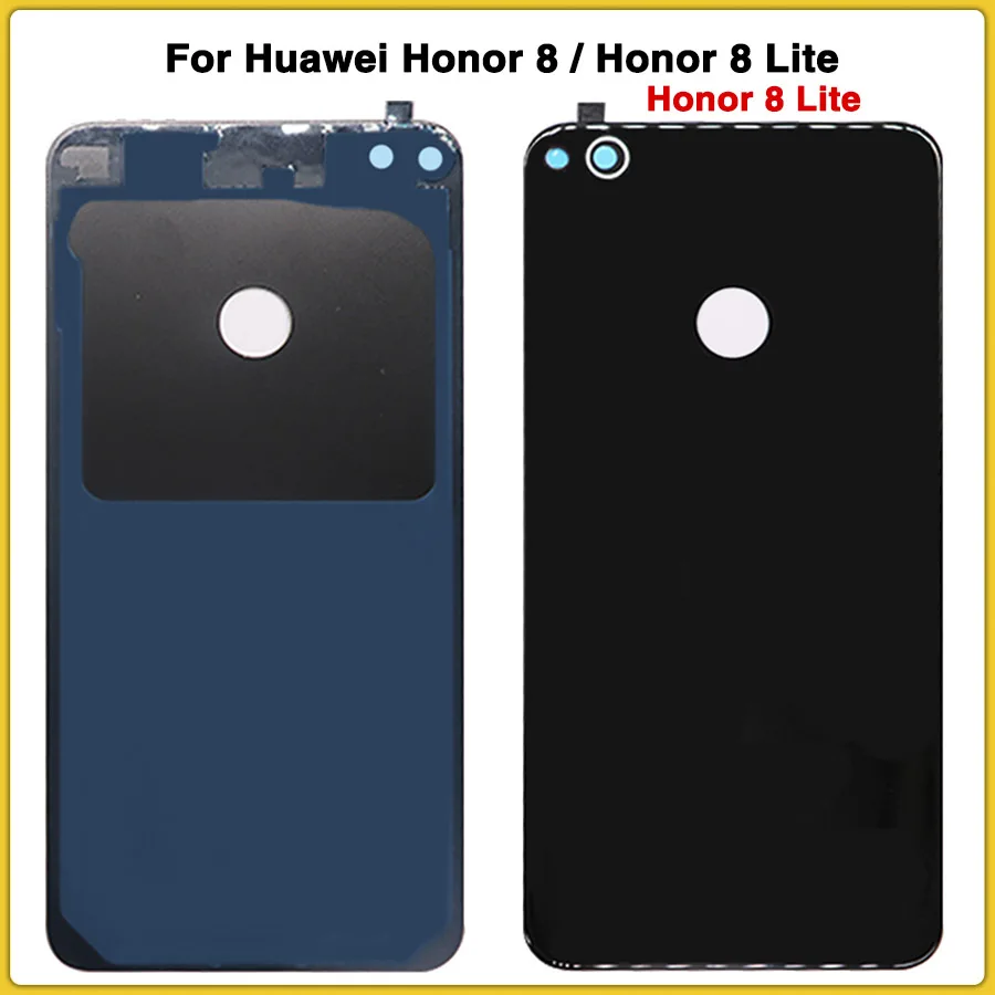 Новая крышка батарейного отсека для Huawei Honor 8 Lite корпус задняя с наклейкой|Корпусы
