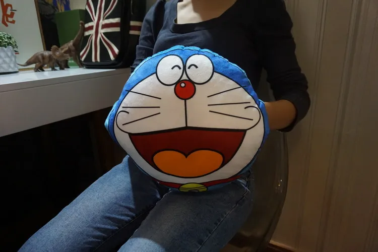 Doraemon Джингл кошки Doraemon Рука теплая подушка осень и зима теплый подарок креативный подарок настраиваемый