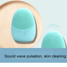 Двухсторонний мягкий силиконовый Электрический Очищающий Инструмент может изменить щетку для чистки батареи, чтобы удалить кератиновую чистящую щетку