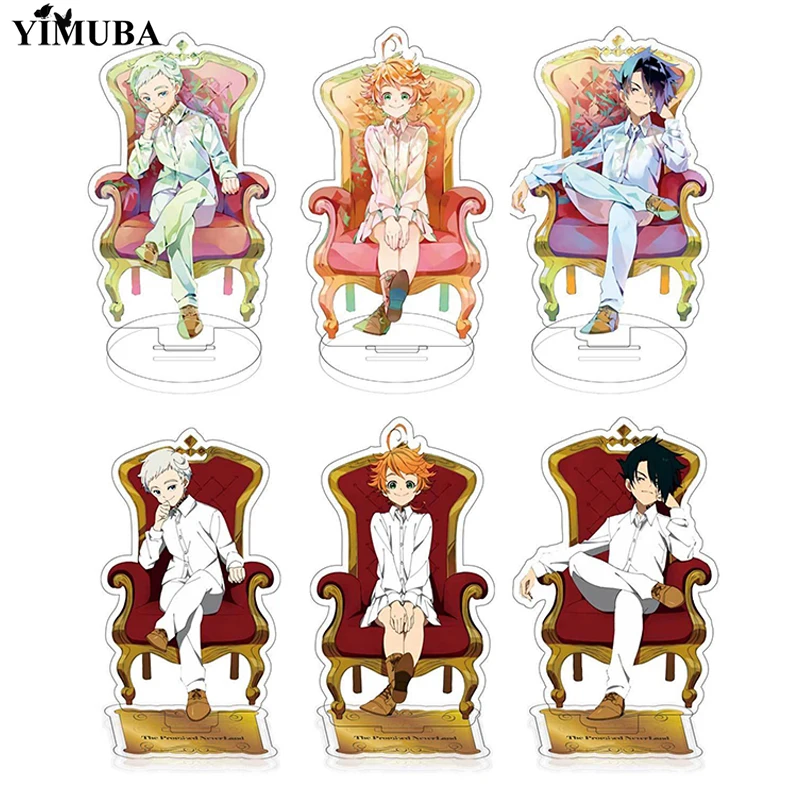 The Promised Neverland Acrylic Stand Norman Emma Ray TV style