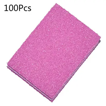 

100pcs Nail File Blocks UV Gel Polish Cuticle Remover Manicure Tools GXMC