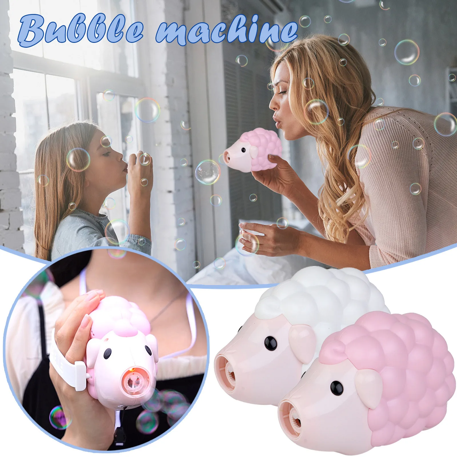 50ml Automatic Bubble Machine Blower Party Summer Outdoor Toy For Kids Hedgehog Magic Wand Gun Toy#g30 |