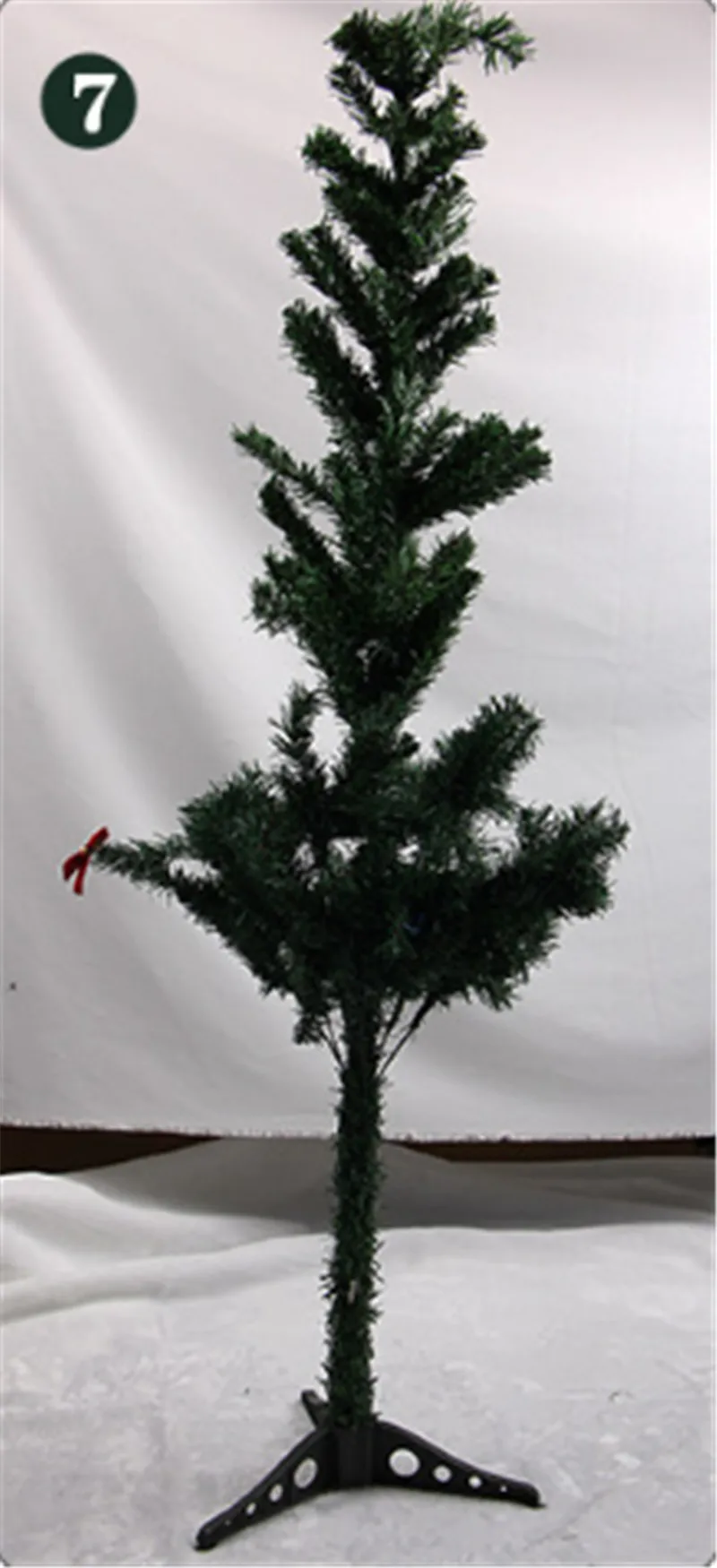 1 шт. 60 см новогодняя елка моделирование декоративное пленка с изображением дерева зеленое растение новогодний Рождественский подарок домашний офис торговый центр декоративное дерево для сада