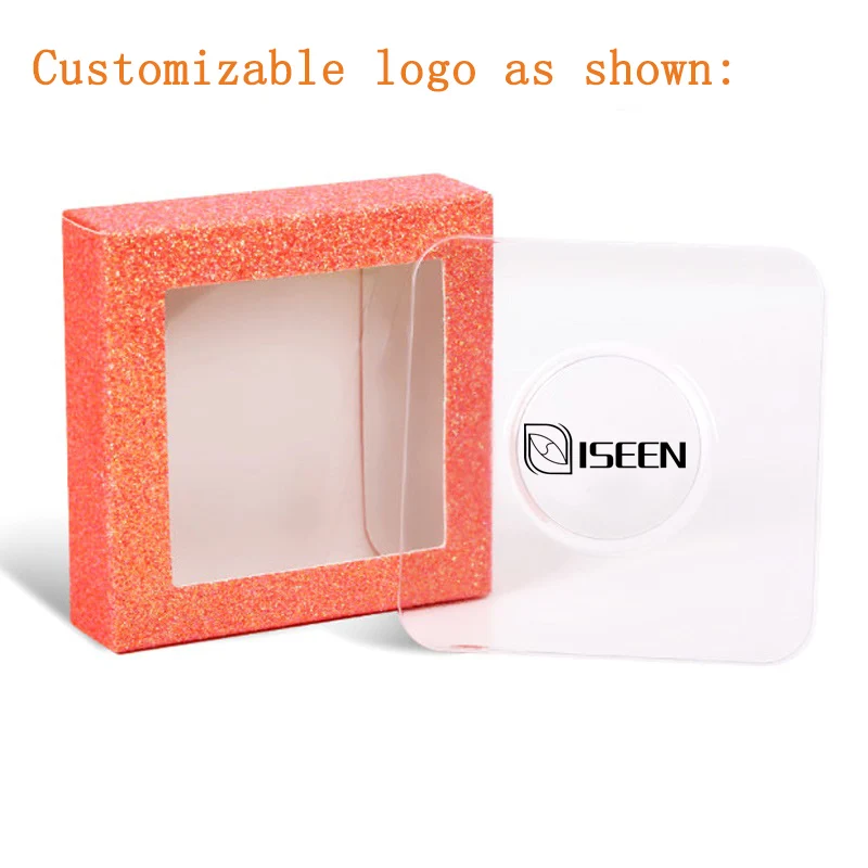 eyelash packaging box False Eyelash Packaging Box Lash Boxes Custom Logo Strip Square Box Storage lash boxes packaging