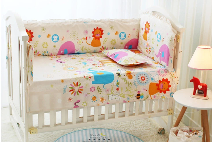 striped crib bedding