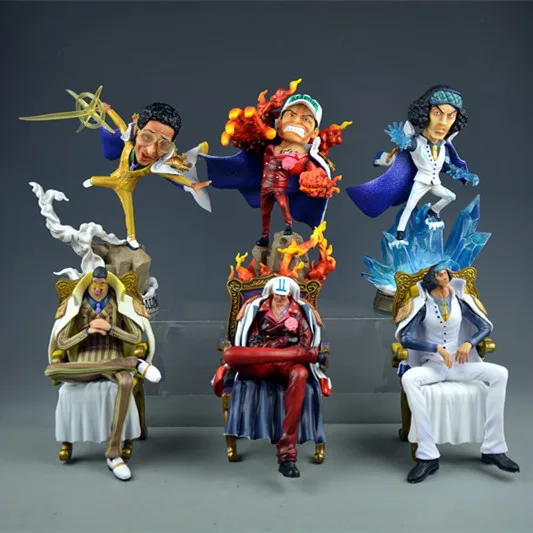 

One Piece/Navigation Boxed Garage Kit Model GK Navy Three Generals Cousin Greenish Blue Pheasant Yellow Ape sa ka si Base Red Do