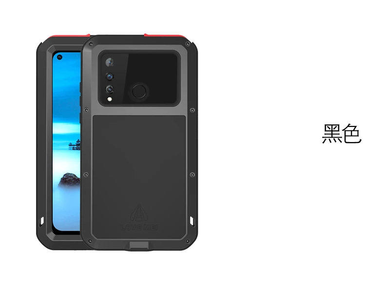 Любовь Мэй Алюминиевый металлический чехол для huawei Nova 4 Чехол Броня ударопрочный жизни водонепроницаемый чехол Капа Fundas+ Gorilla glass